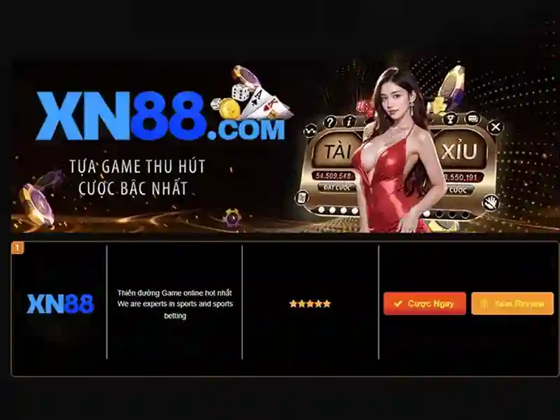 xn88: Nền tảng trò chơi trực tuyến toàn diện